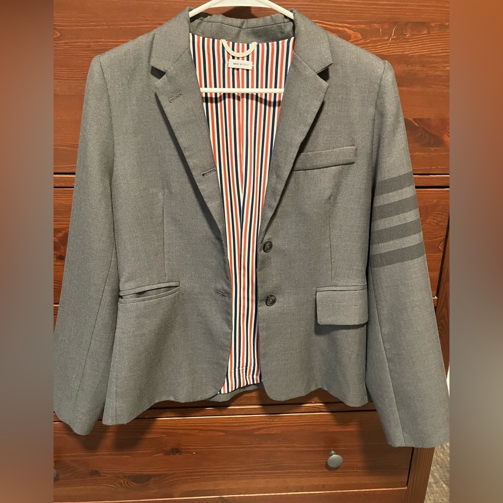 COPY - Thom Browne 4-Bar Blazer